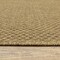 Homeroots 8 ft. Round Solid Tan Indoor & Outdoor Area Rug 389471 - alternate 2